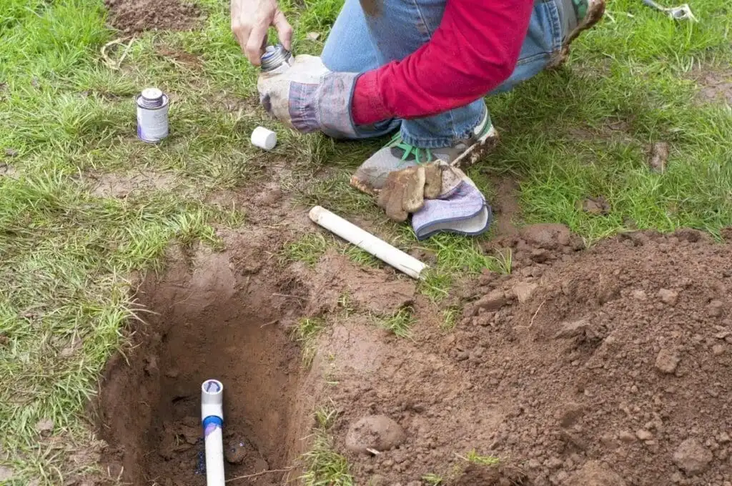 Irrigation system with proper head coverage and smart scheduling