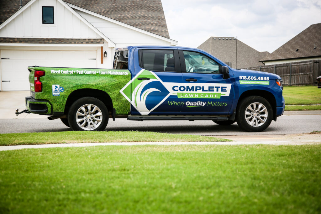 Complete Lawn Care Tulsa Service Truck